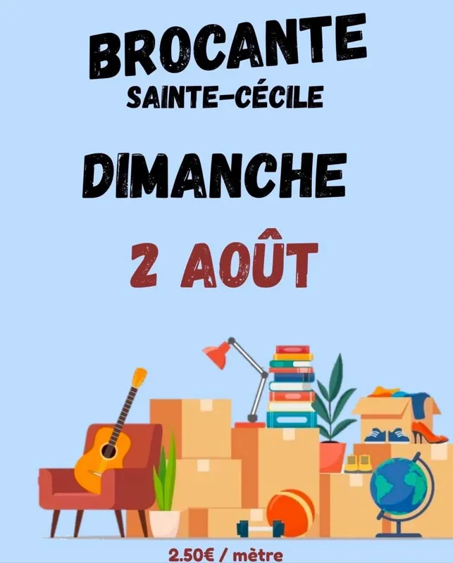 Brocante Sainte-Cécile